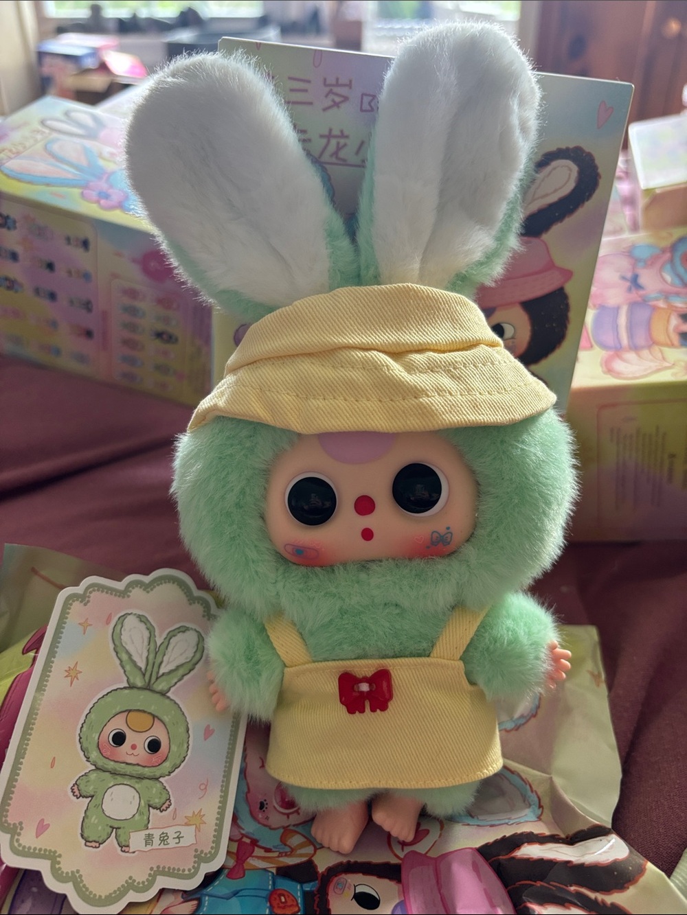 Baby Three Macaron Cute Bunny (P15)